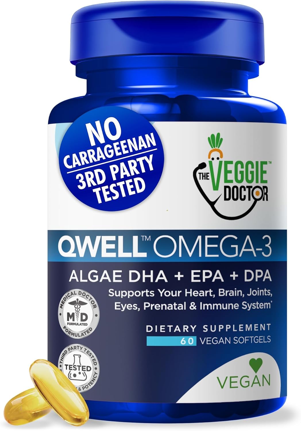 Vegan Omega 3 Supplement – The Veggie Doctor™