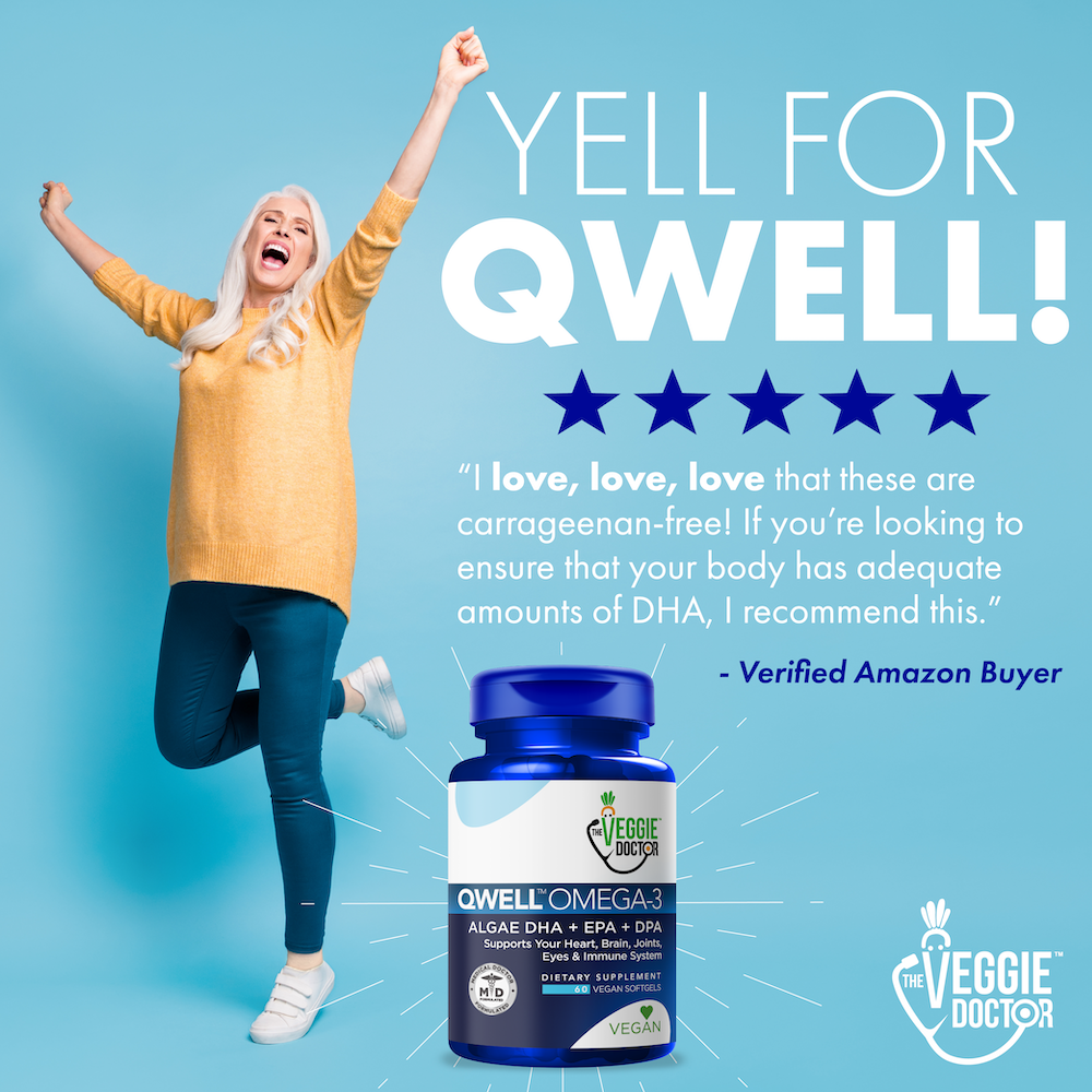 QWELL™ Vegan Omega 3 - Verified Amazon Buyer