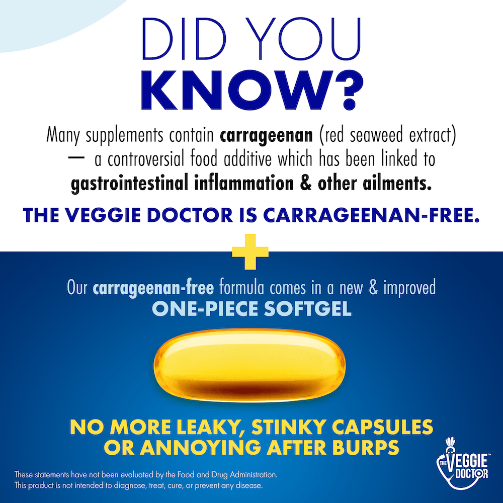 Vegan Omega 3 Supplement is Carrageenan Free