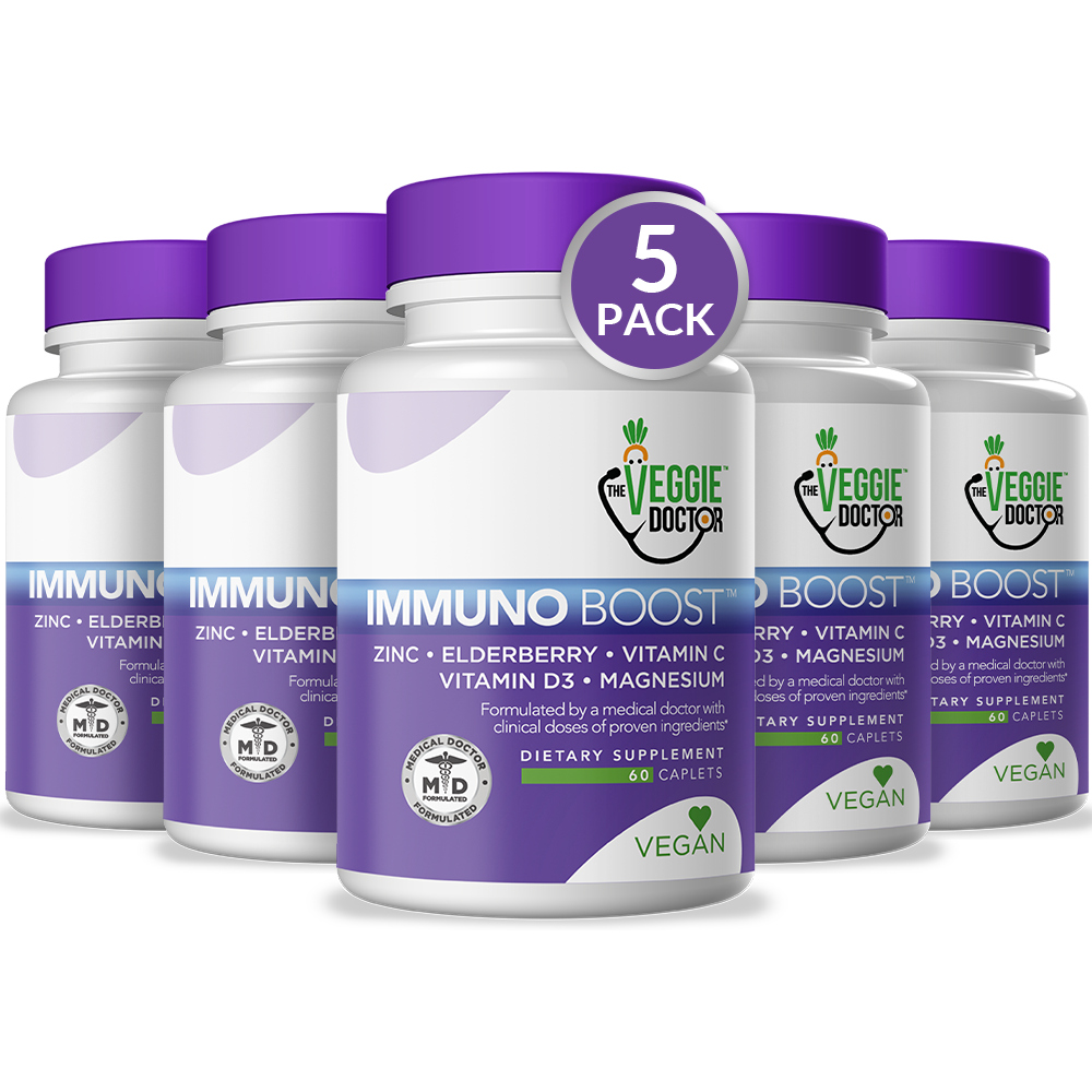 ImmunoBoost™ Vegan Immune System Supplement - Pack of 5