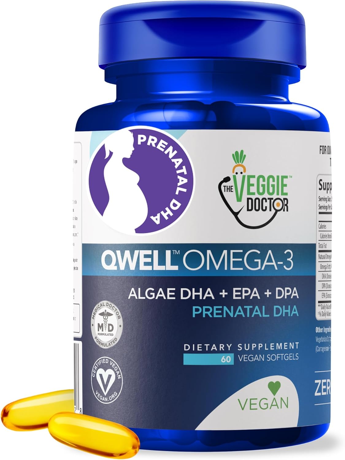 Vegan Prenatal Vitamins with DHA