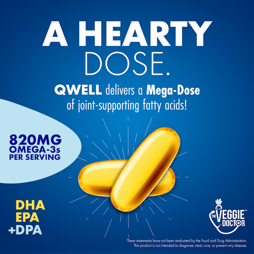 QWELL™ Vegan Omega-3 | Plant Power + Clarity