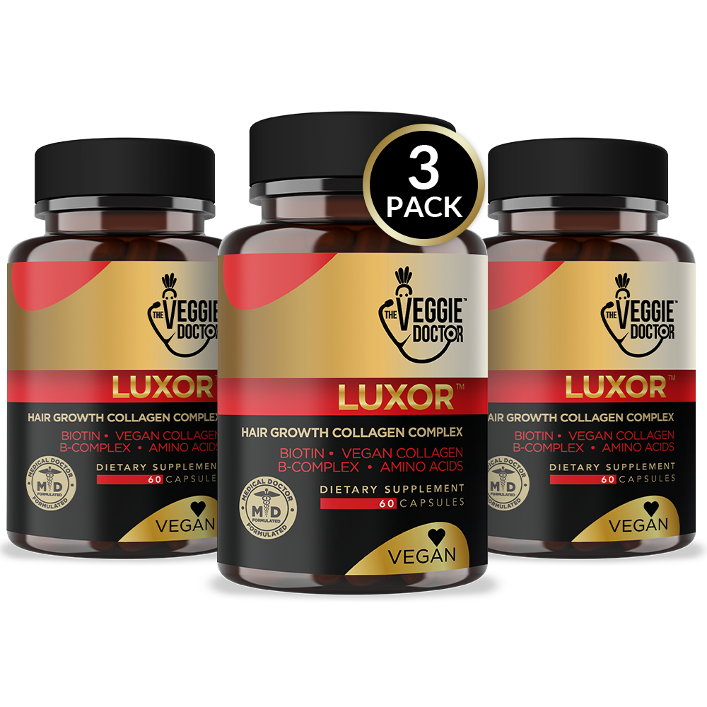 Luxor™ Vegan Collagen Glow | Skin + Strength Support