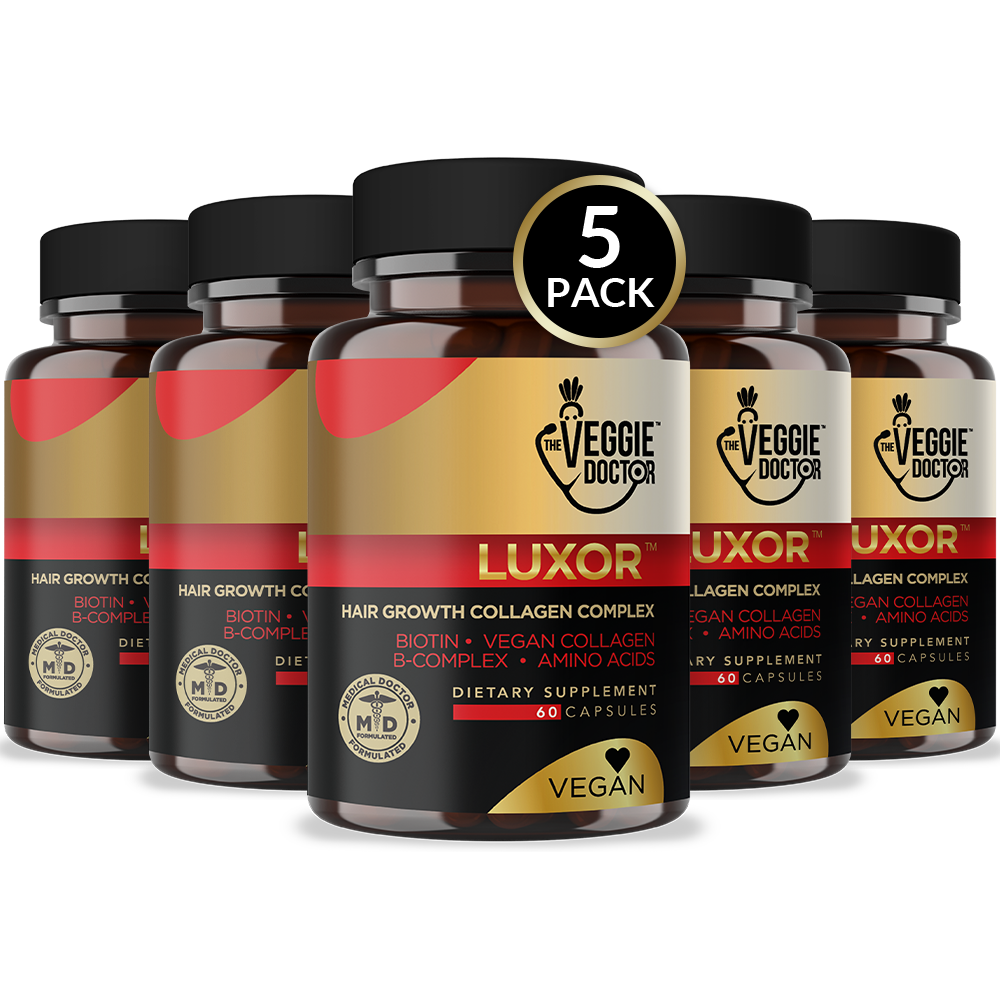 Luxor™ Vegan Collagen Glow | Skin + Strength Support