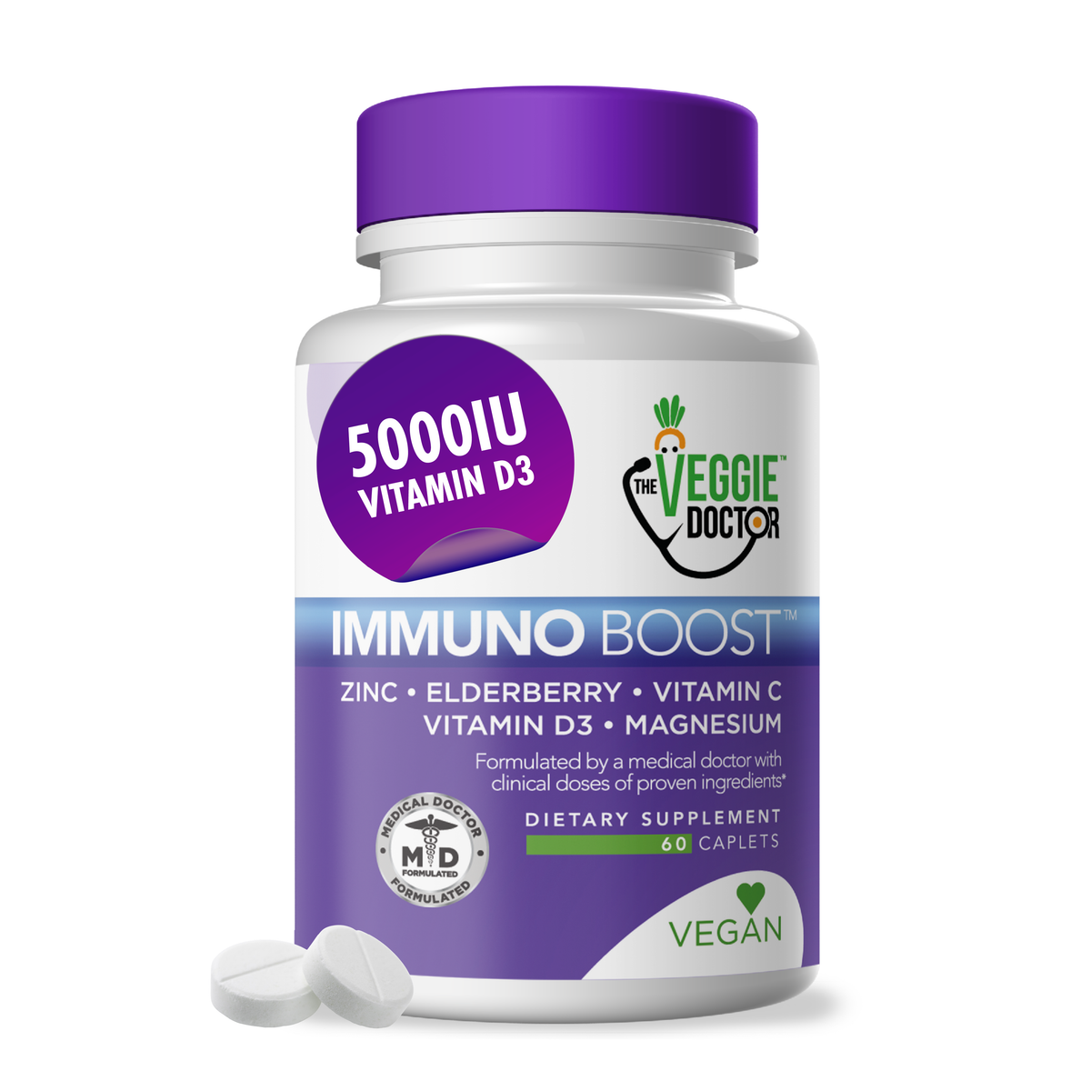 ImmunoBoost™ Vegan Immune System Supplement