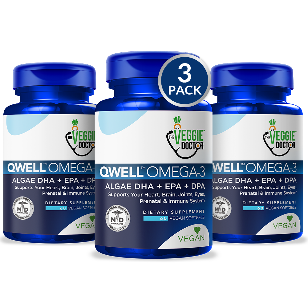 QWELL™ Vegan Omega 3 (3 Pack)