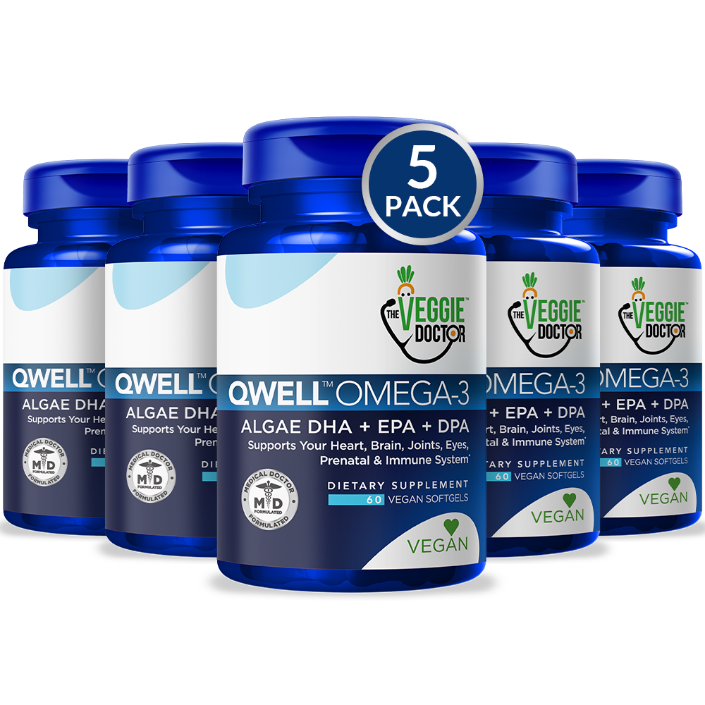 QWELL™ Vegan Omega 3 (5 Pack)